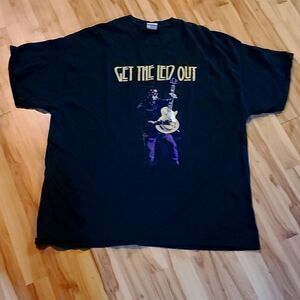 Led Zeppelin Black Short Sleeves Tshirt